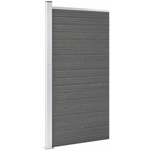 PANEL za ogradu WPC 95 x 186 cm sivi Cijene