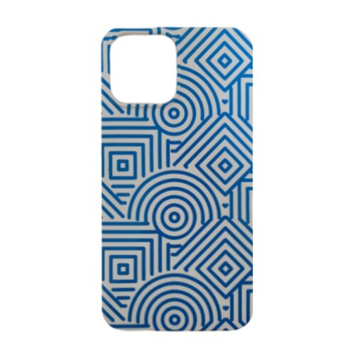  futrola soft print geometrik No9 za iphone 13 pro max (6.7) svetlo plava Cene