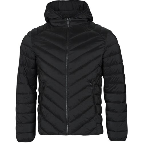 Guess STRETCH HOODIE JACKET Crna Cijene