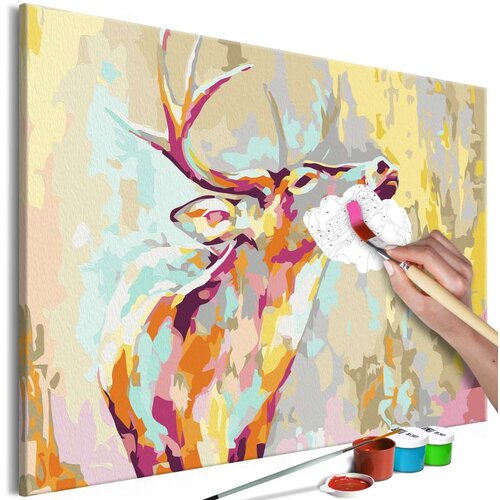  Slika za samostalno slikanje - Proud Deer 60x40 Slike