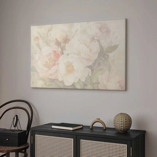  Slika - Peonies in the mist 90x60 Cijene