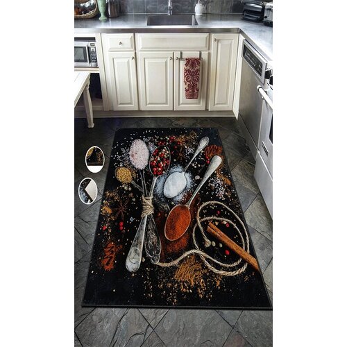  Staza za kuhinju sa gumenom podlogom 60x140cm - kašičice, kg-033 Cene