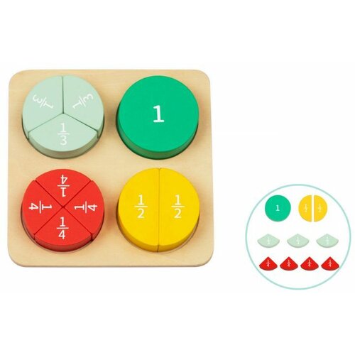  Drvene puzzle razlomci hp008 ( 107/51322 ) Cene