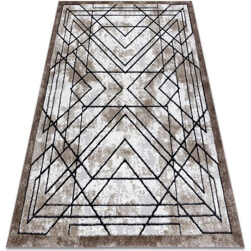 RugsX Preproge Preproga sodobni COZY Tico, geometrijski - Struktu 140x190 cm Kostanjeva Cene