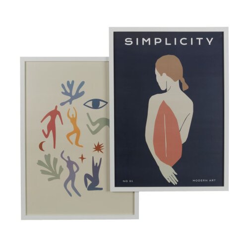  Picture frame Oscar 50x70cm white ( 4912368 ) Cene