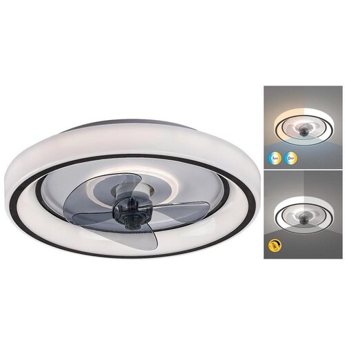 Rabalux plafonjera horacio led 67W crna (71009) Slike