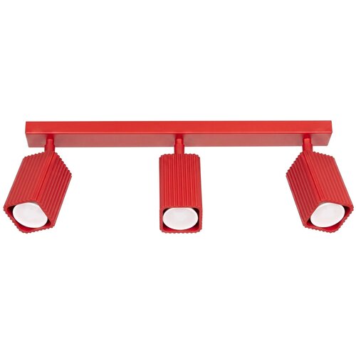 Sollux Lighting Stropna svetilka RAYO 3L rdeča, (5000499556) Cene