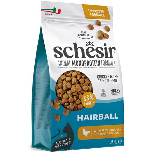 Schesir Original Hairball s piletinom - 1,5 kg Cijene
