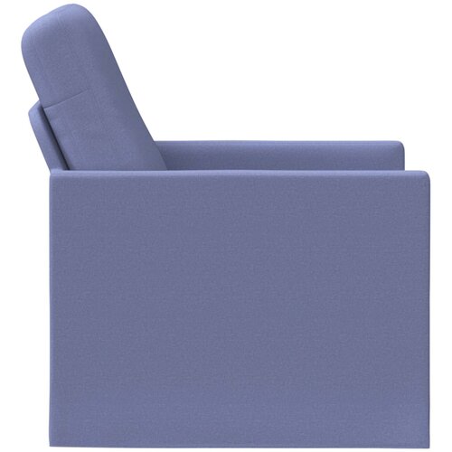  Fotelja Traper plava 70 x 81 x 82 cm Tkanina Slike