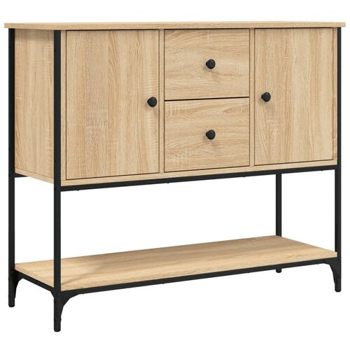 Maison Chic Komoda - Predalnik sonoma hrast 100x36x85 cm inženirski les, (21717980) Slike