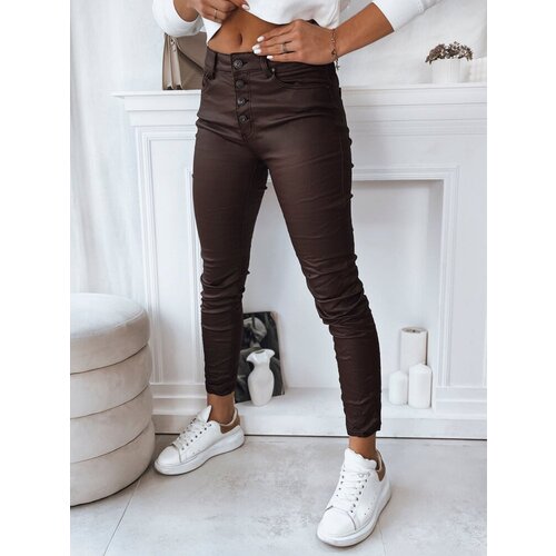 DStreet MEGAN Women&amp;#039;s Pants Brown Slike