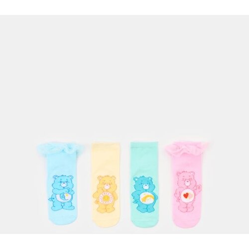 Sinsay Čarape s pamukom i volanima 4 pack Care Bears Cene