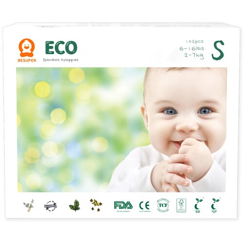 BeSuper Eco Bamboo pelene Cene
