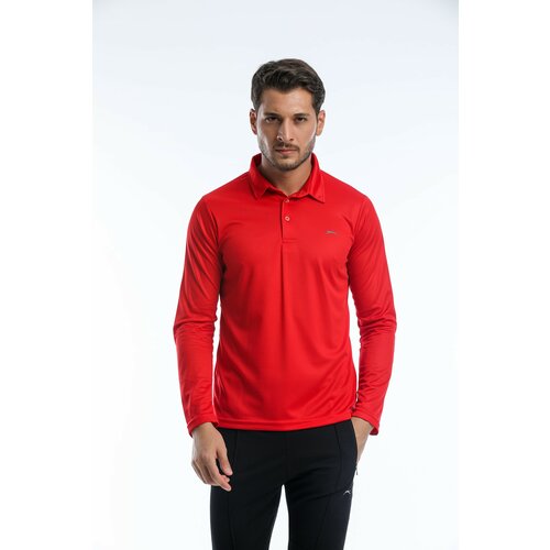 Slazenger Sports Sweatshirt - Red - Regular fit Cene