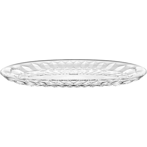 Guzzini VANITY ovalni servirni krožnik - velik - Clear Slike