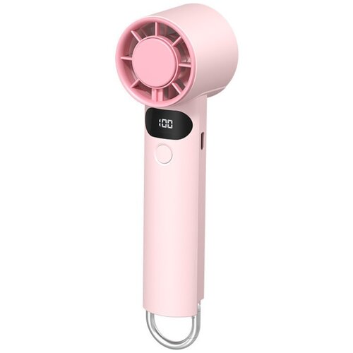 INF Digitalni prenosni ventilator 1200mAh z 5-stopenjskim nadzorom Pink, (5000286571) Cene