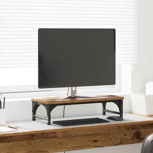  Stalak za Monitor Staro drvo 55 x 23 x 14 cm Konstruirano drvo Cijene