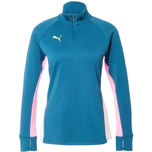 Puma Tehnička sportska majica 'Individual Blaze' tamno plava / roza / bijela