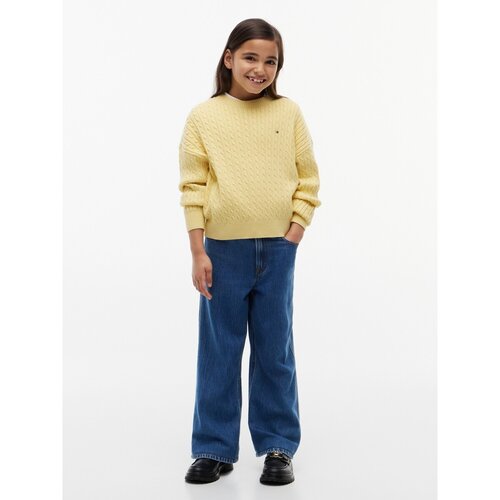 Tommy Hilfiger Jeans Mabel Wide Leg Modra Cene