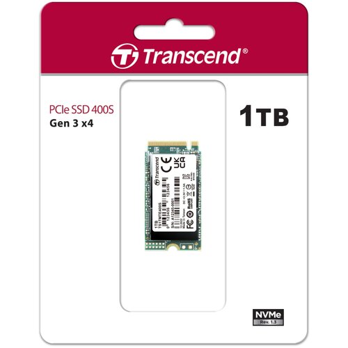 Transcend 1TB, M.2 2242,PCIe Gen3x4, NVMe, 3D TLC, DRAM-less Cene