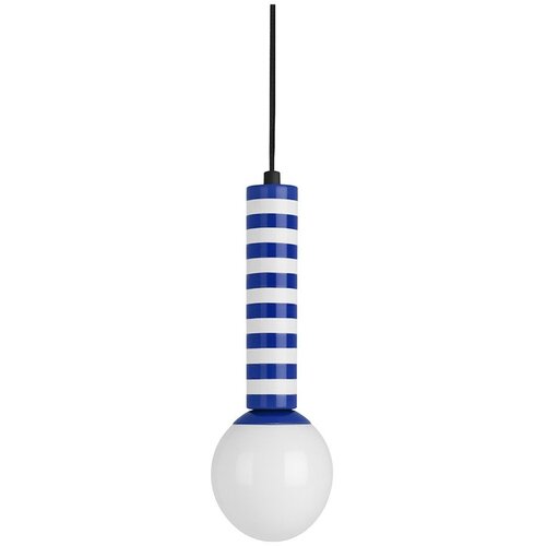 Leitmotiv Plava metalna viseća svjetiljka &amp;oslash; 12 cm Rayado Retro &amp;ndash; Slike