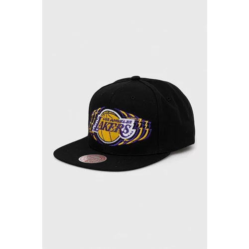 Mitchell & Ness kapa sa šiltom Los Angeles Lakers boja: crna, s aplikacijom