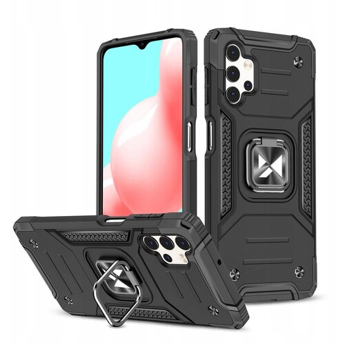 Wozinsky PANCERNE ETUI CASE Z UCHWYTEM DO SAMSUNG GALAXY A32 5G CZARNE, (21972805) Cene