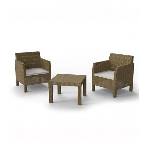 TOOMAX Garnitura Matilde 3/1 sa jastucima Cappuccino Z116R507 Cijene