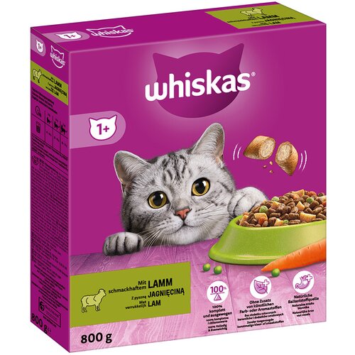 Whiskas 1+ jagnjetina - 800 g Cijene