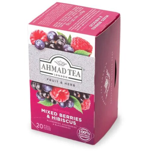 Ahmad Tea Čaj od miješanog bobičastog voća i hibiskusa 20/1 Cene