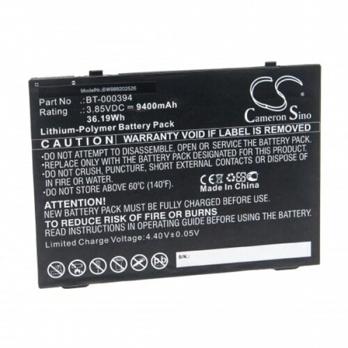 VHBW Baterija za Zebra ET51 / ET56, 9400 mAh Slike