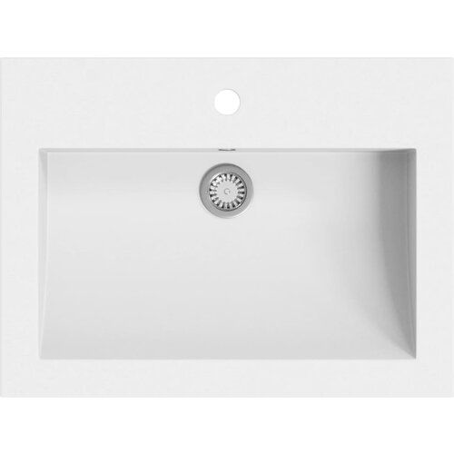 Maison Chic Granitni Umivalnik - Kopalna umivalnik - Lavabo 600x450x120 mm bel, (21684798) Cene