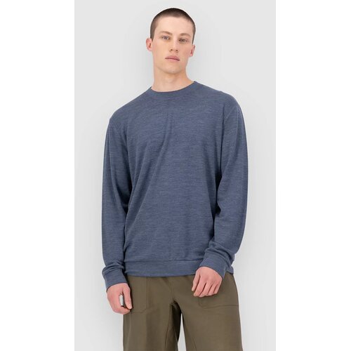 Mons Royale Horizon Merino Crew Pulover navy Cene