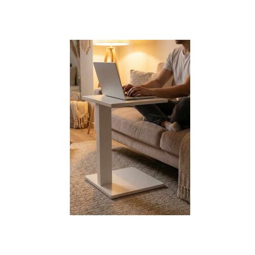 Hanah home Bočni stočić Artmtkcsdtble White Cene