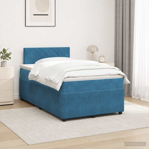  Boxspring krevet s madracem Plava 120 x 190 cm Bar&scaron;un Cijene