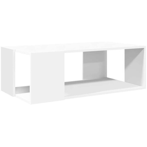  Stolić za kavu bijeli 89 5x48x30 cm od konstruiranog drva Slike