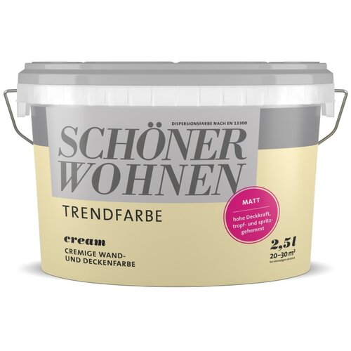 SCHÖNER WOHNEN unutarnja disperzijska boja Trend (Krem boje, 2,5 l) Cijene