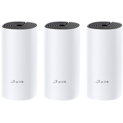 Tp-link Deco M4 (3-pack) AC1200 Whole-Home Mesh Wi-Fi System,Qualcomm CPU,867Mbps at 5GHz+300Mbps at... Slike