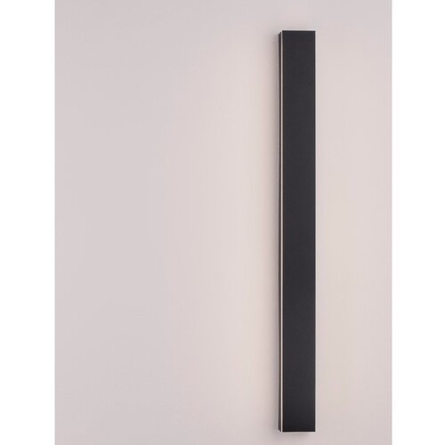 Nova Luce Mat črna aluminijasta LED stenska svetilka Colby &amp;ndash; Slike