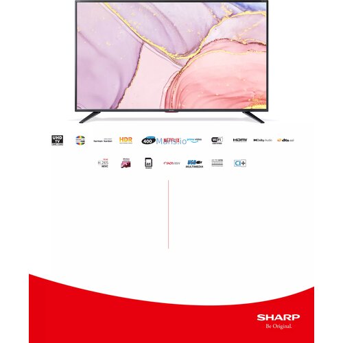Sharp C49BJ5 4K Ultra HD televizor Slike