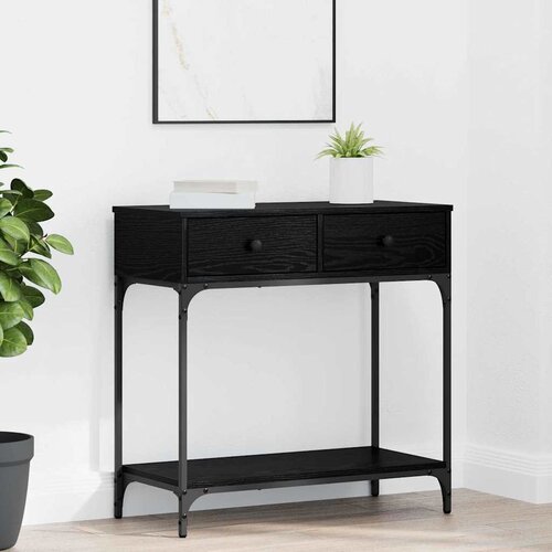  Konzolna stolica Crni hrast 75 x 34,5 x 75 cm Konstruirano drvo Cijene