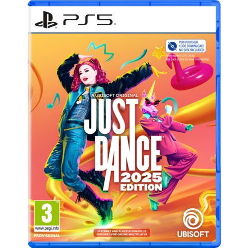  PS5 just dance 2025 code in a box Cene
