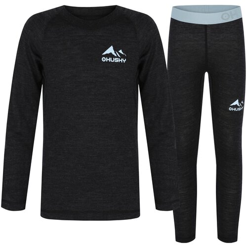 Husky Children&amp;#039;s merino thermal underwear Merbo K black Slike