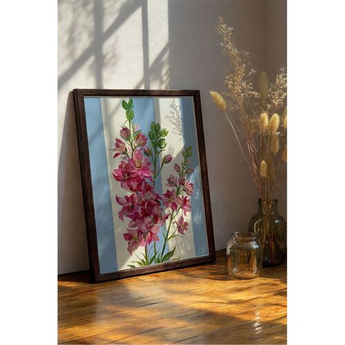 WALLXPERT Artmoscrv19-3348 Multicolor Decorative Framed MDF Painting Cene