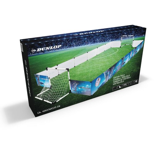 Dunlop Mini fudbalski teren sa 2 gola 426x235x36 cm Slike