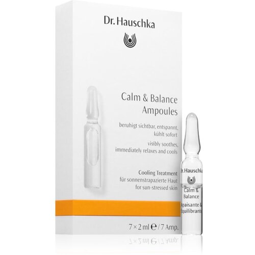 Dr. Hauschka Facial Care intenzivna umirujuća njega za osjetljivu kožu lica 7x2 ml Slike