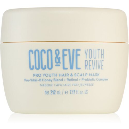 Coco & Eve Youth Revive Pro Youth Hair & Scalp Mask revitalizacijska maska proti znakom staranja las 212 ml Cene