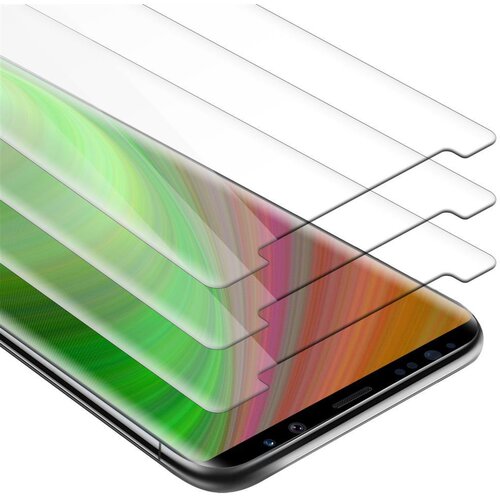 Cadorabo 3x Oklepna folija, združljiva z Samsung Galaxy NOTE 8 - Zaščitna folija v visoka prosojnost - 3-pack Kaljeno zaščitno steklo za zaslone s trdoto 9H in združljivostjo s 3D dotikom, (20548814) Cene