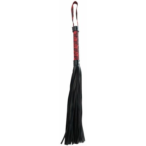 crveno-crni bič 44cm red & black flogger Slike