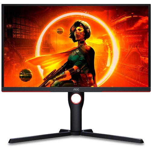  MONITOR AOC GAMING 24.5&rdquo; 25G3ZM 240Hz VA, 1920x1090, 0.5ms, 3000:1, 178/178, Adaptive Sync, HDMI, DP, 3-sided frameless, Full Ergo, G-Menu, Black-Red, Cijene